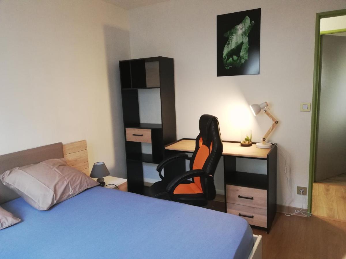 Grand T3 Avec Clim, Parking Et Terrasse Privative - Agen Apartment Bagian luar foto
